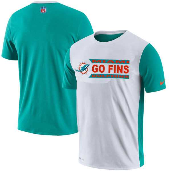 Miami Dolphins Nike Performance NFL T-Shirt White,We sell and wholesale Miami Dolphins Nike Performance NFL T-Shirt White on line form chian!